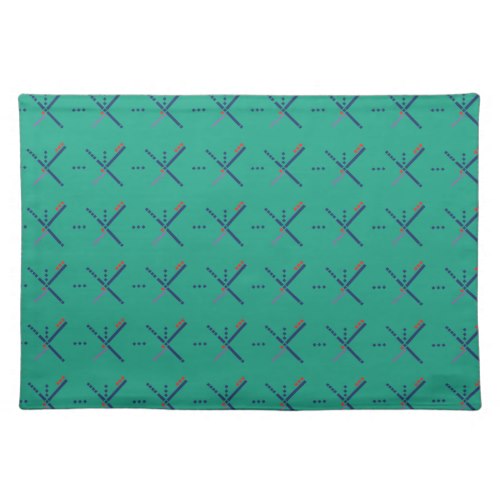 Pattern Portland Airport carpet Cloth Placemat