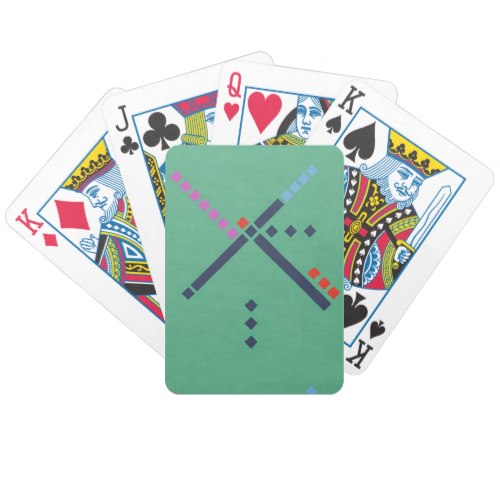 PDX Airport Carpet Bicycle Playing Cards