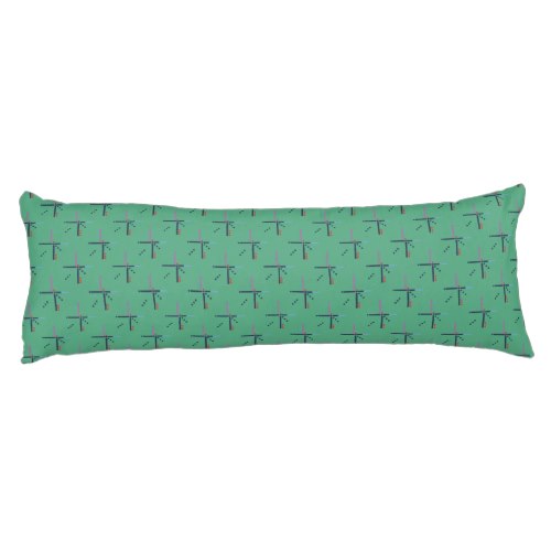 PDX Airport Carpet Body Pillow