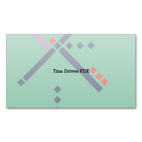 PDX Airport Carpet Business Card