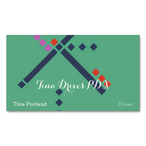 PDX Airport Carpet Business Card