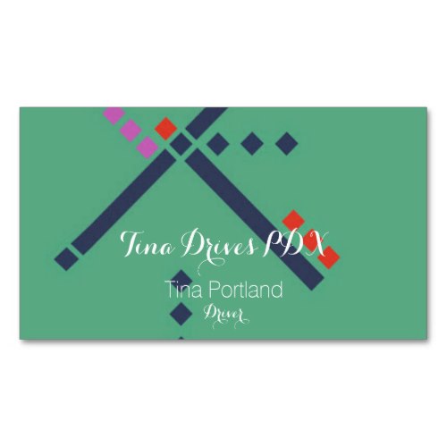 PDX Airport Carpet Business Card