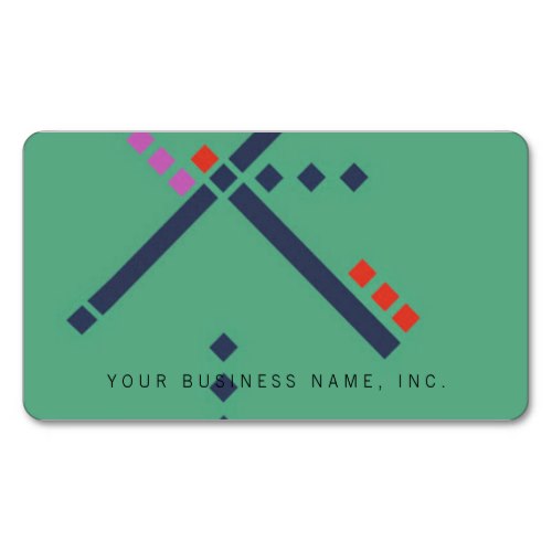 PDX Airport Carpet Business Card