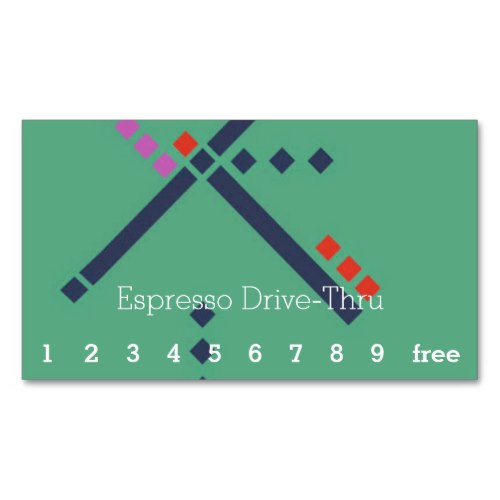 PDX Airport Carpet Business Card