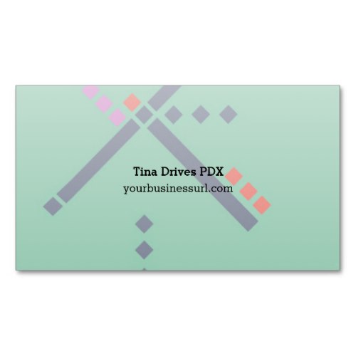 PDX Airport Carpet Business Card