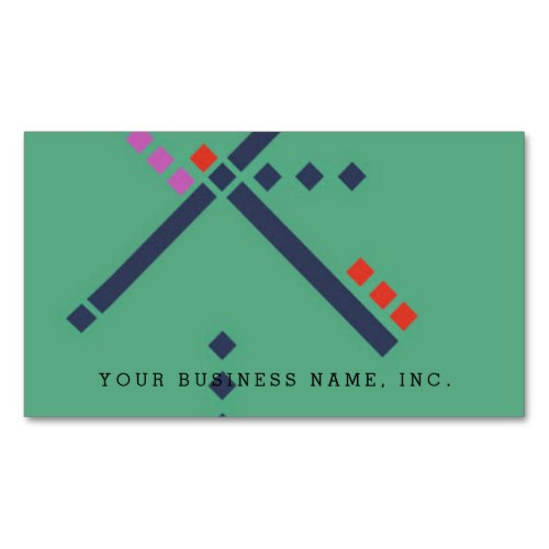 PDX Airport Carpet Business Card