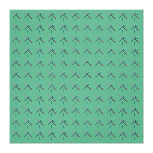 PDX Airport Carpet Canvas Print