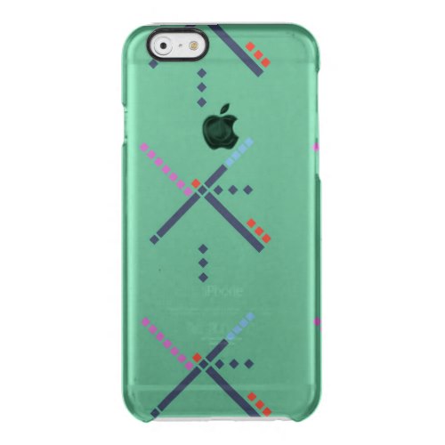 PDX Airport Carpet Clear iPhone 6/6S Case