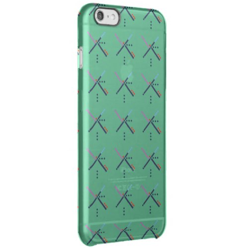 PDX Airport Carpet Clear iPhone 6 Plus Case
