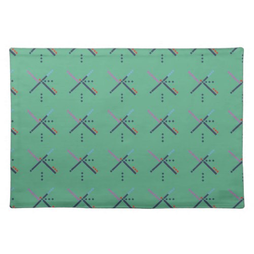 PDX Airport Carpet Cloth Placemat