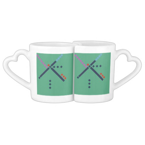 PDX Airport Carpet Coffee Mug Set