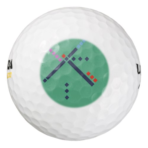 PDX Airport Carpet Golf Balls