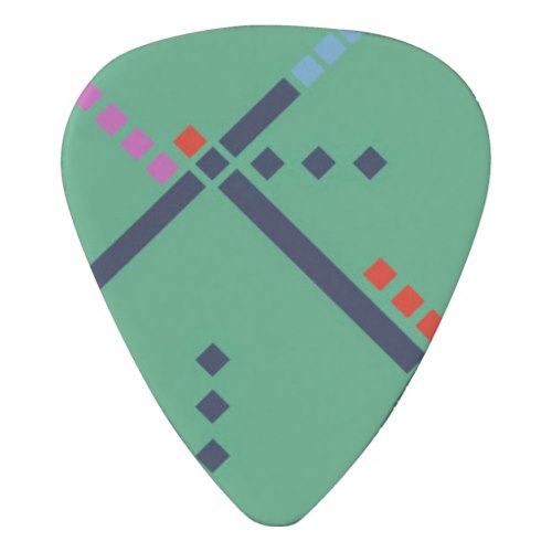PDX Airport Carpet Guitar Pick