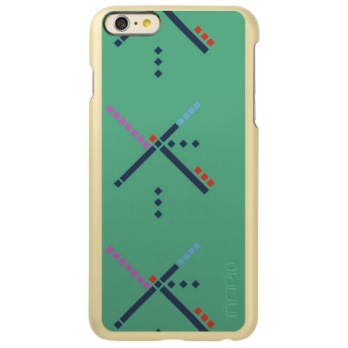 PDX Airport Carpet Incipio Feather® Shine iPhone 6 Plus Case