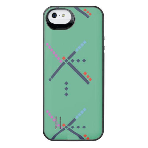 PDX Airport Carpet iPhone SE/5/5s Battery Case