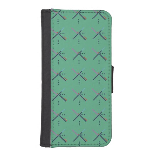 PDX Airport Carpet iPhone SE/5/5s Wallet