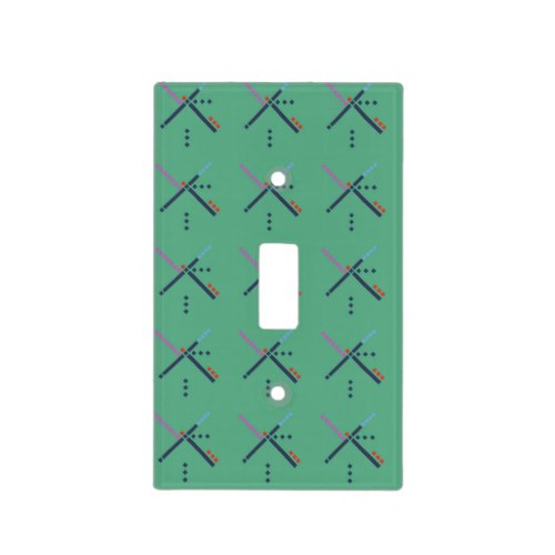 PDX Airport Carpet Light Switch Cover