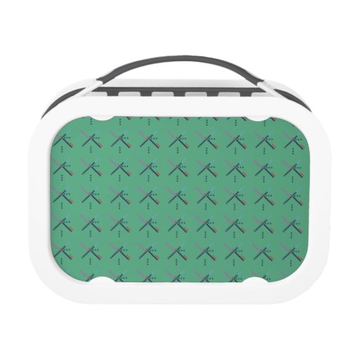 PDX Airport Carpet Lunch Box