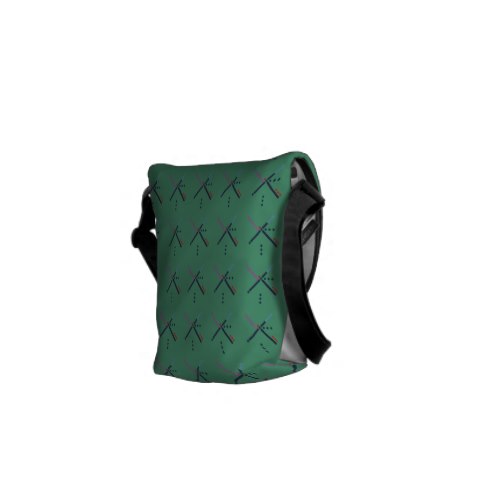 PDX Airport Carpet Messenger Bag