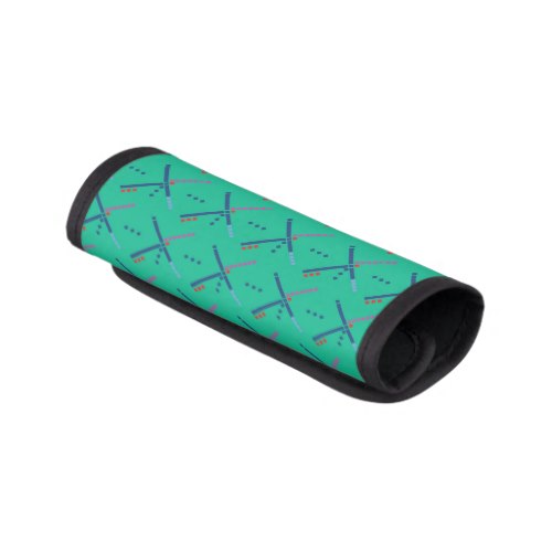 PDX Airport Carpet Pattern Portland Oregon Handle Wrap