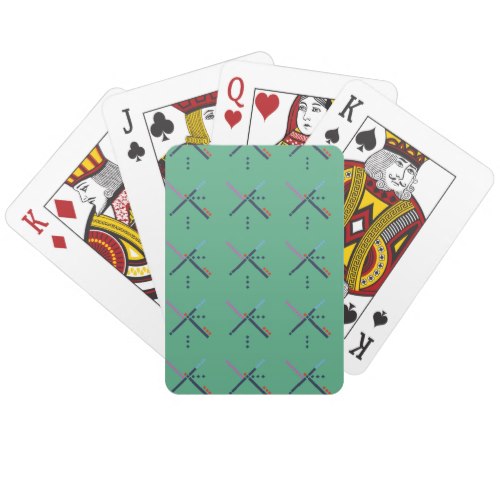 PDX Airport Carpet Playing Cards