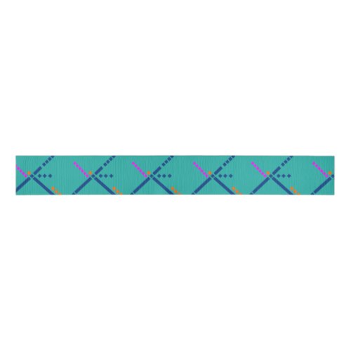 PDX Airport Carpet Portland Oregon Grosgrain Ribbon