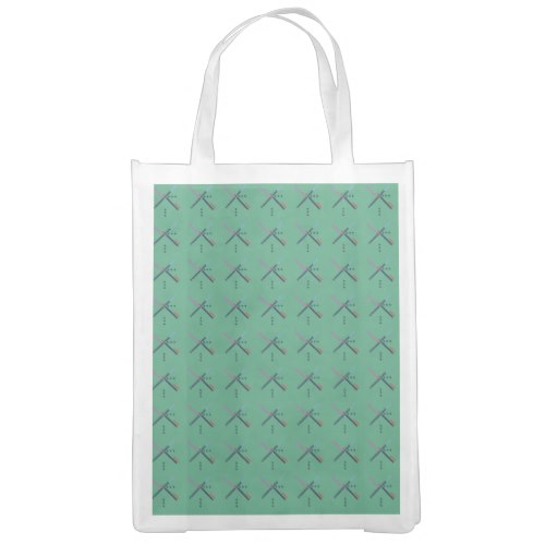 PDX Airport Carpet Reusable Grocery Bags