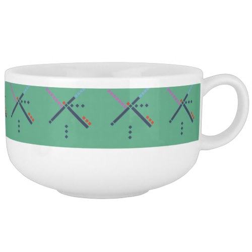 PDX Airport Carpet Soup Mug