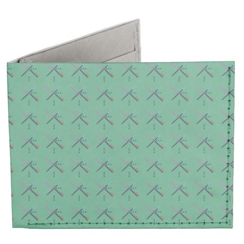 PDX Airport Carpet Tyvek Wallet