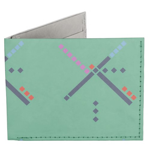 PDX Airport Carpet Tyvek Wallet