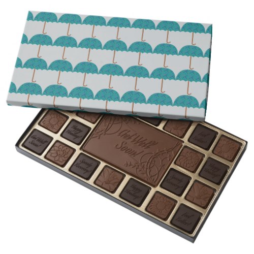PDX Airport Carpet Umbrella 45 Piece Box Of Chocolates