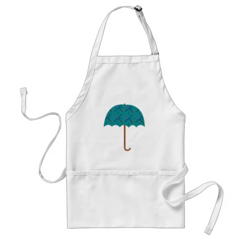 PDX Airport Carpet Umbrella Adult Apron