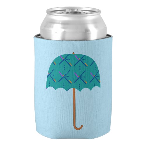 PDX Airport Carpet Umbrella Can Cooler