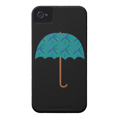 PDX Airport Carpet Umbrella Case-Mate iPhone 4 Case