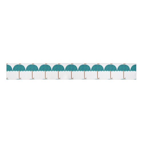 PDX Airport Carpet Umbrella Grosgrain Ribbon