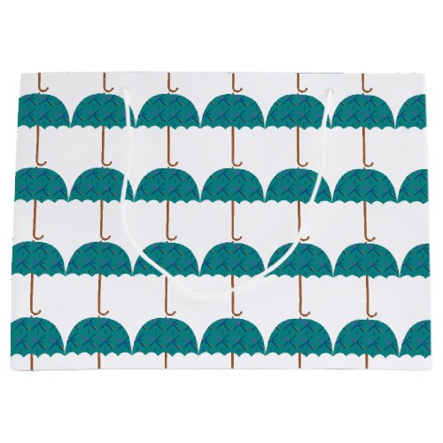 PDX Airport Carpet Umbrella Large Gift Bag