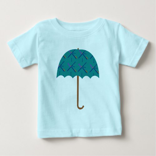 PDX Airport Carpet Umbrella Tee Shirt