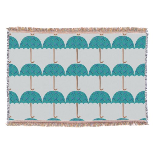 PDX Airport Carpet Umbrella Throw