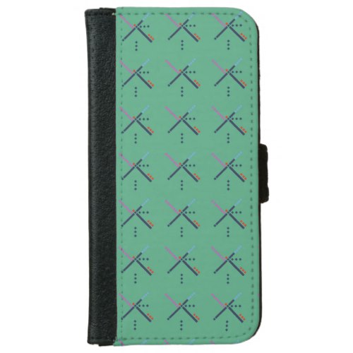 PDX Airport Carpet Wallet Phone Case For iPhone 6/6s