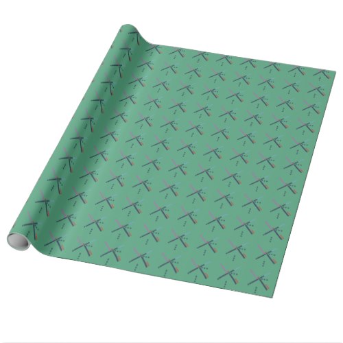 PDX Airport Carpet Wrapping Paper