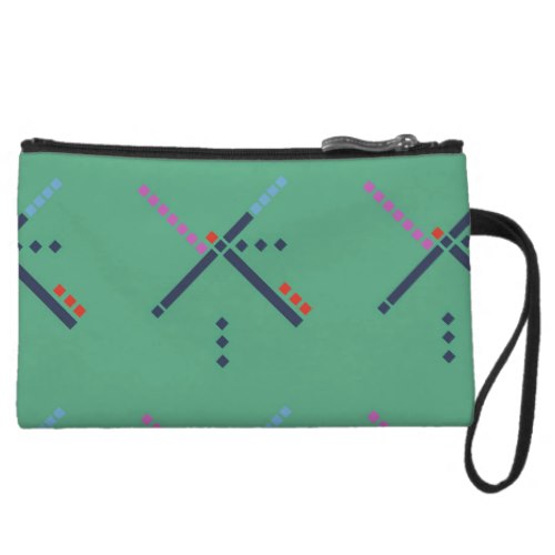 PDX Airport Carpet Wristlet Wallet