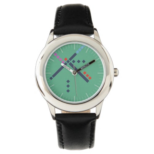 PDX Airport Carpet Wristwatch