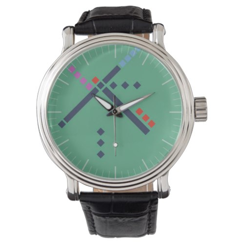 PDX Airport Carpet Wristwatch