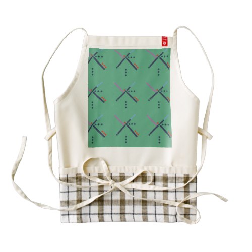 PDX Airport Carpet Zazzle HEART Apron
