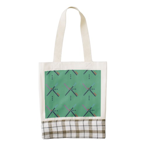 PDX Airport Carpet Zazzle HEART Tote Bag