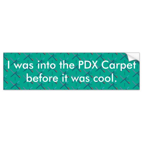 PDX Carpet Sticker