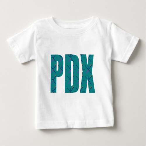 PDX Letters Portland Airport Carpet Shirt