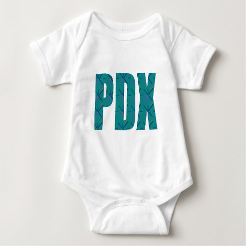 PDX Letters Portland Airport Carpet T Shirt