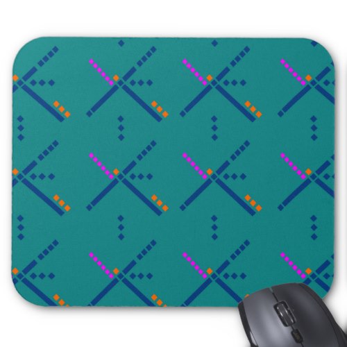 PDX Portland Airport Carpet Mouse Pad