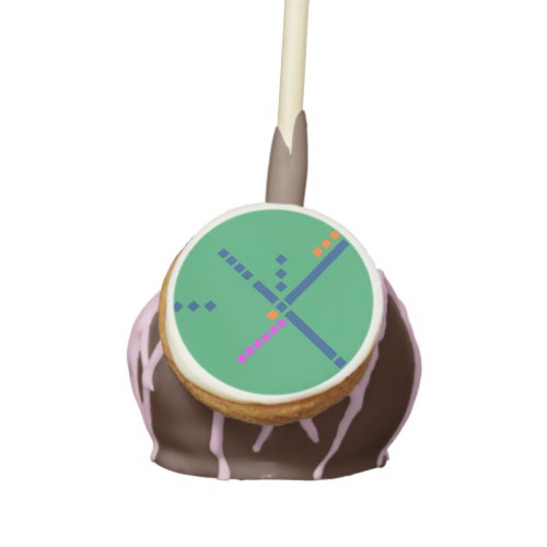 PDX Portland Airport Carpet Oregon Cake Pops